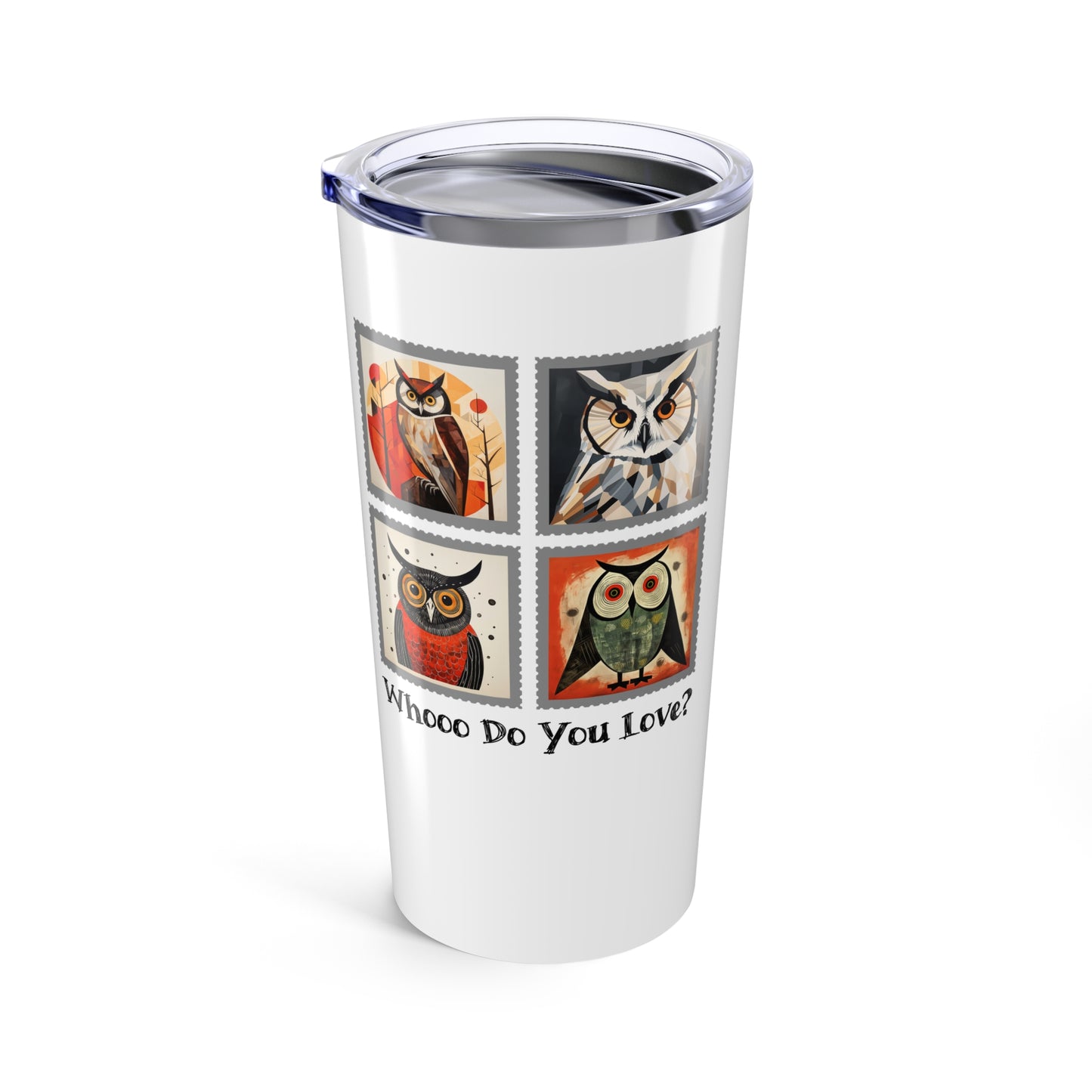 Whimsical Owl Tumbler, Cute Owl Design, Gift for Owl Lovers, Insulated Travel Mug, Unique Drinkware for Every Occasion