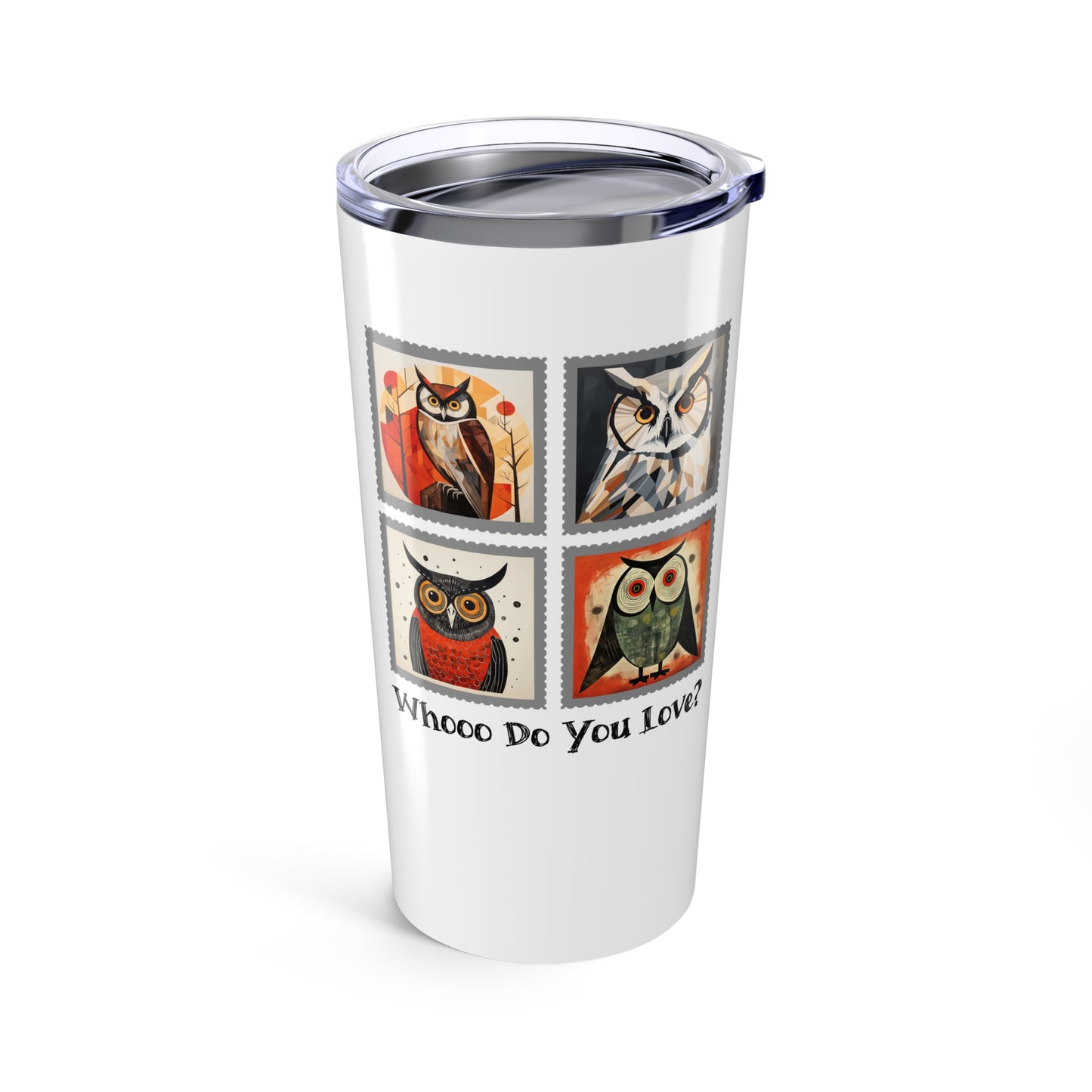 Whimsical Owl Tumbler, Cute Owl Design, Gift for Owl Lovers, Insulated Travel Mug, Unique Drinkware for Every Occasion