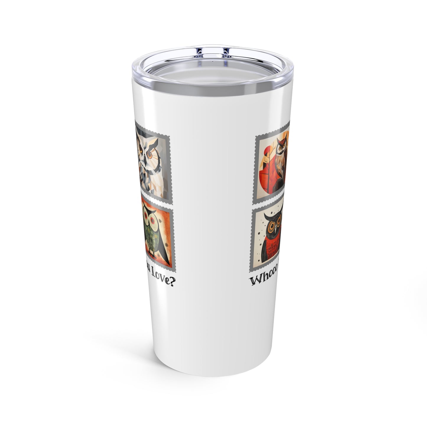 Whimsical Owl Tumbler, Cute Owl Design, Gift for Owl Lovers, Insulated Travel Mug, Unique Drinkware for Every Occasion