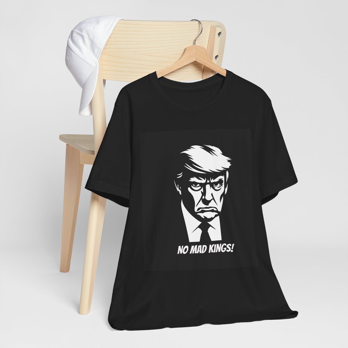 Anti-Trump Tee No Mad Kings Tshirt, Unisex T-Shirt for Pro-democracy Protesters, Gifts for Political Activists, Protests and No Kings Rallies