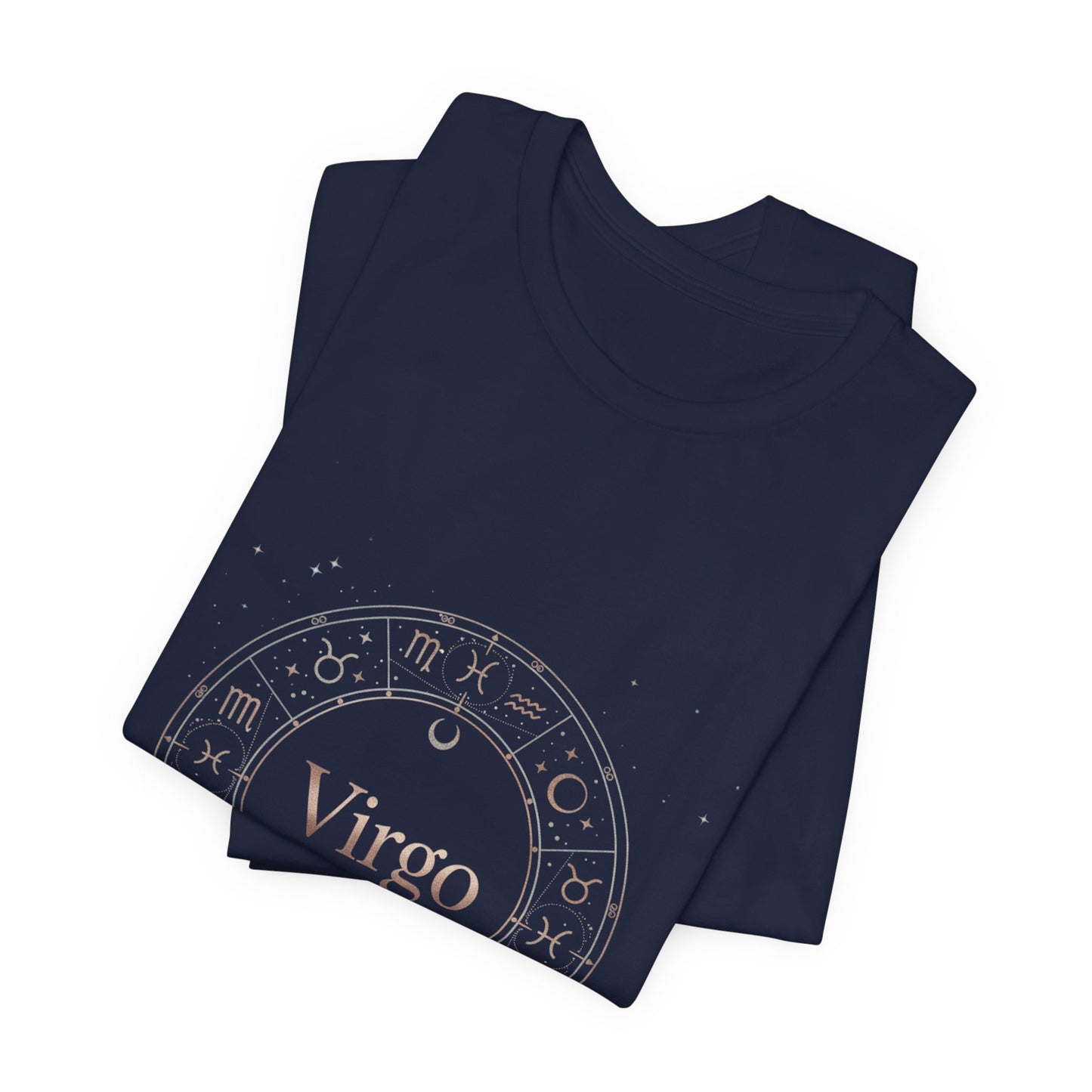 Virgo Zodiac Constellation Tee | Astrology T-shirt, Celestial Wheel