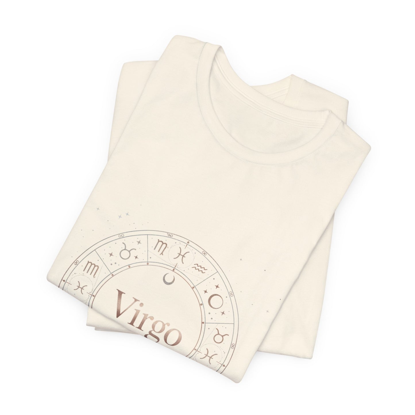 Virgo Zodiac Constellation Tee | Astrology T-shirt, Celestial Wheel
