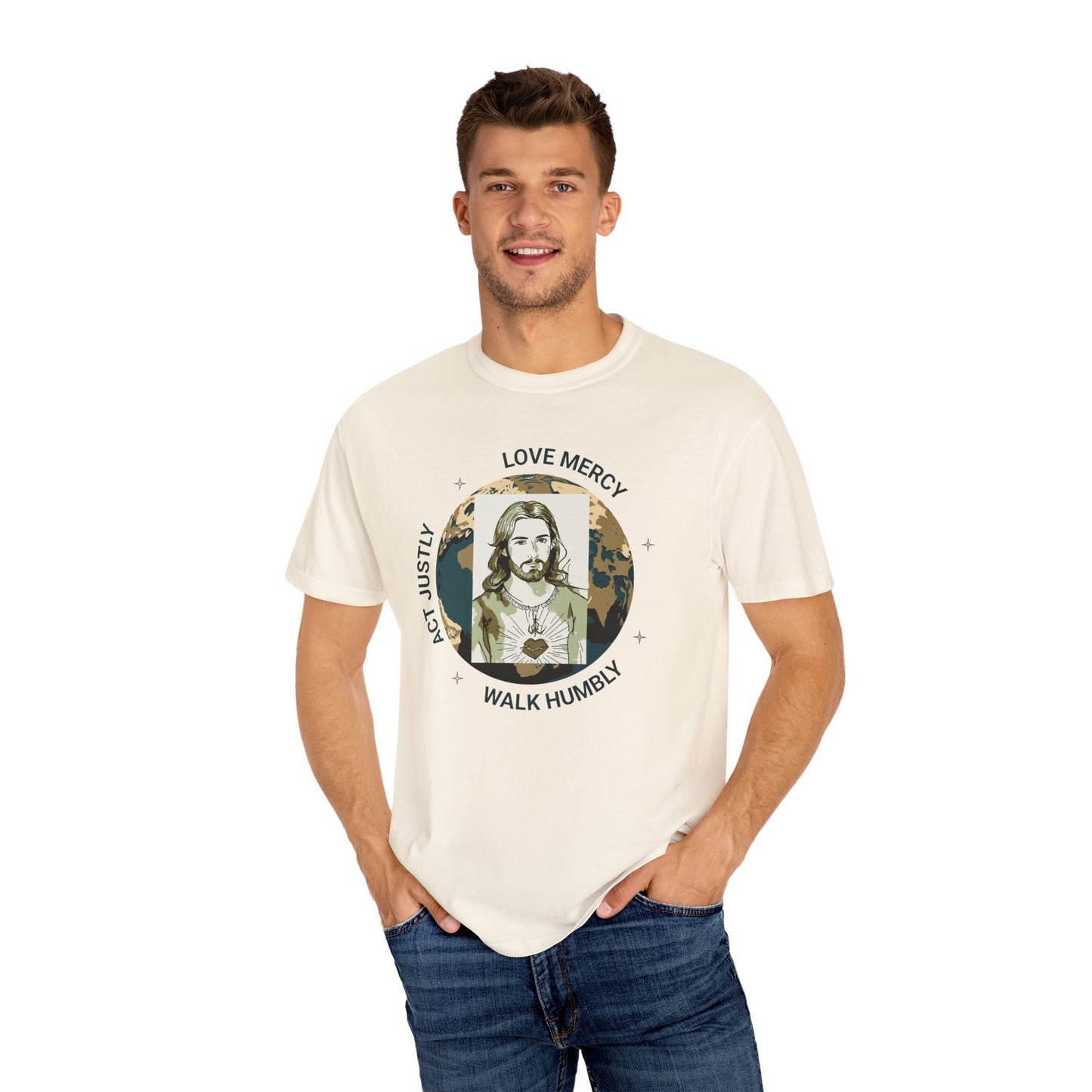 A Vintage-Inspired Christian T-Shirt, Retro Faith Tee, Inspirational Message Shirt, Casual Christian Wear, Unisex Graphic Tee