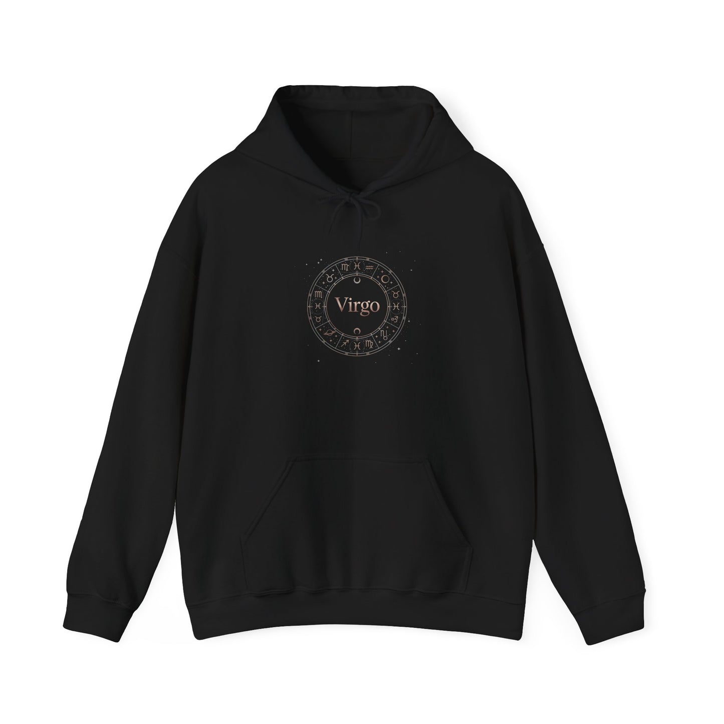 Virgo Constellation Hoodie | Zodiac Astrology, Celestial Gold Foil