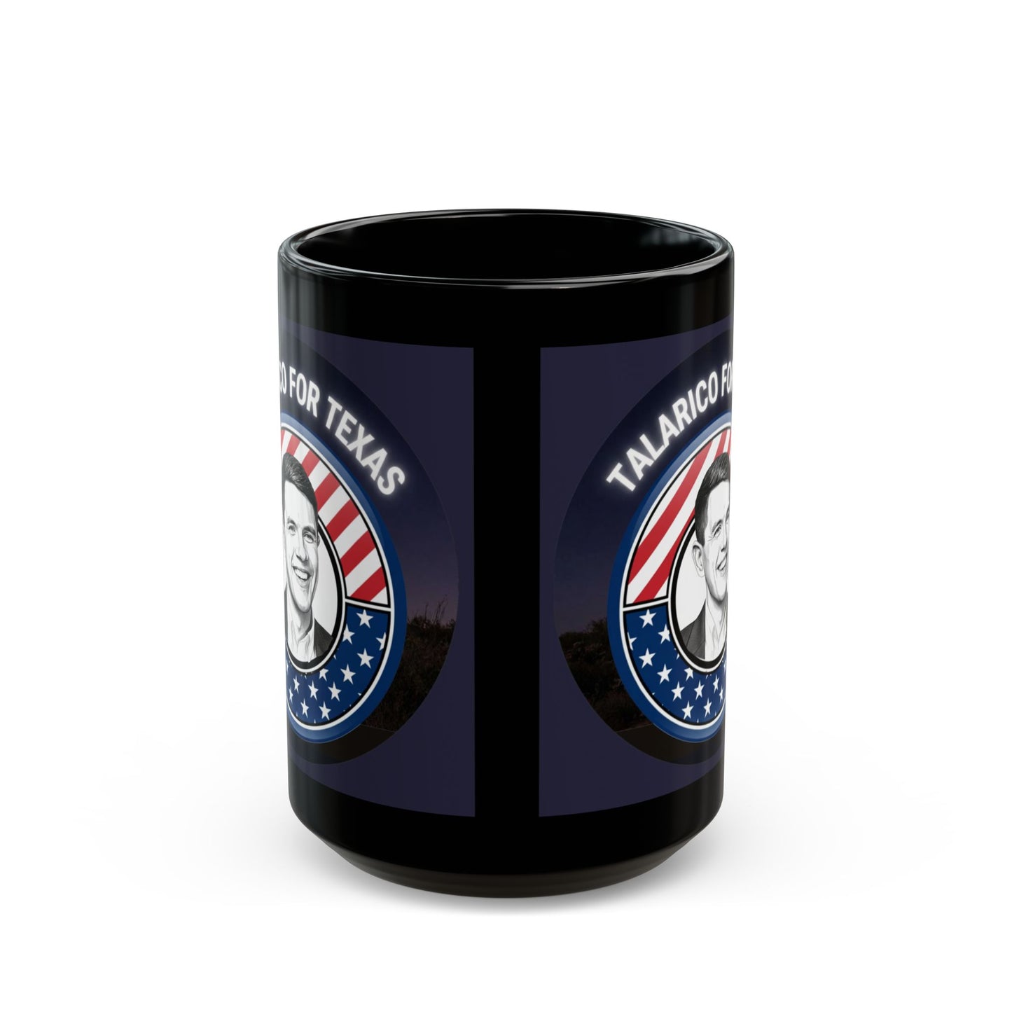 Talarico for Texas Black Coffee Mug – James Talarico For US Senate - Gift For Democrats and Sane Republicans