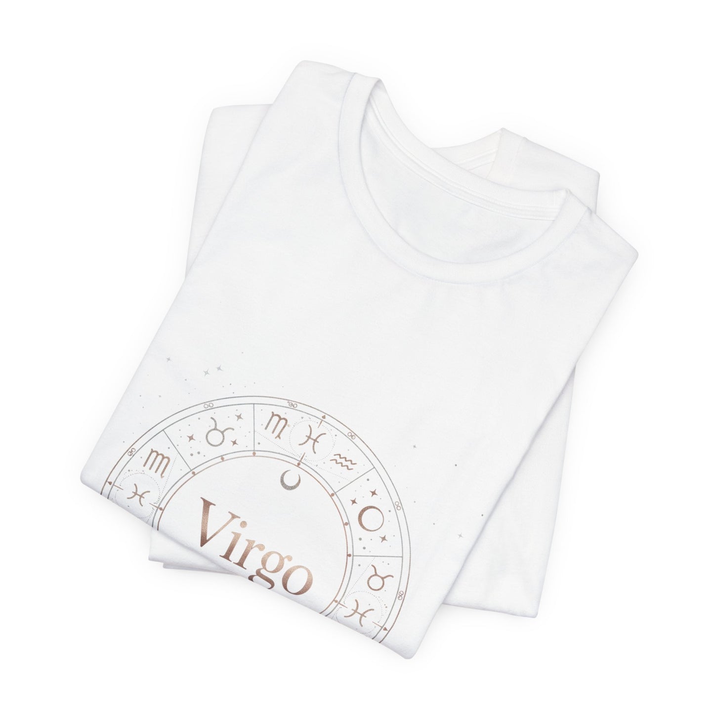 Virgo Zodiac Constellation Tee | Astrology T-shirt, Celestial Wheel
