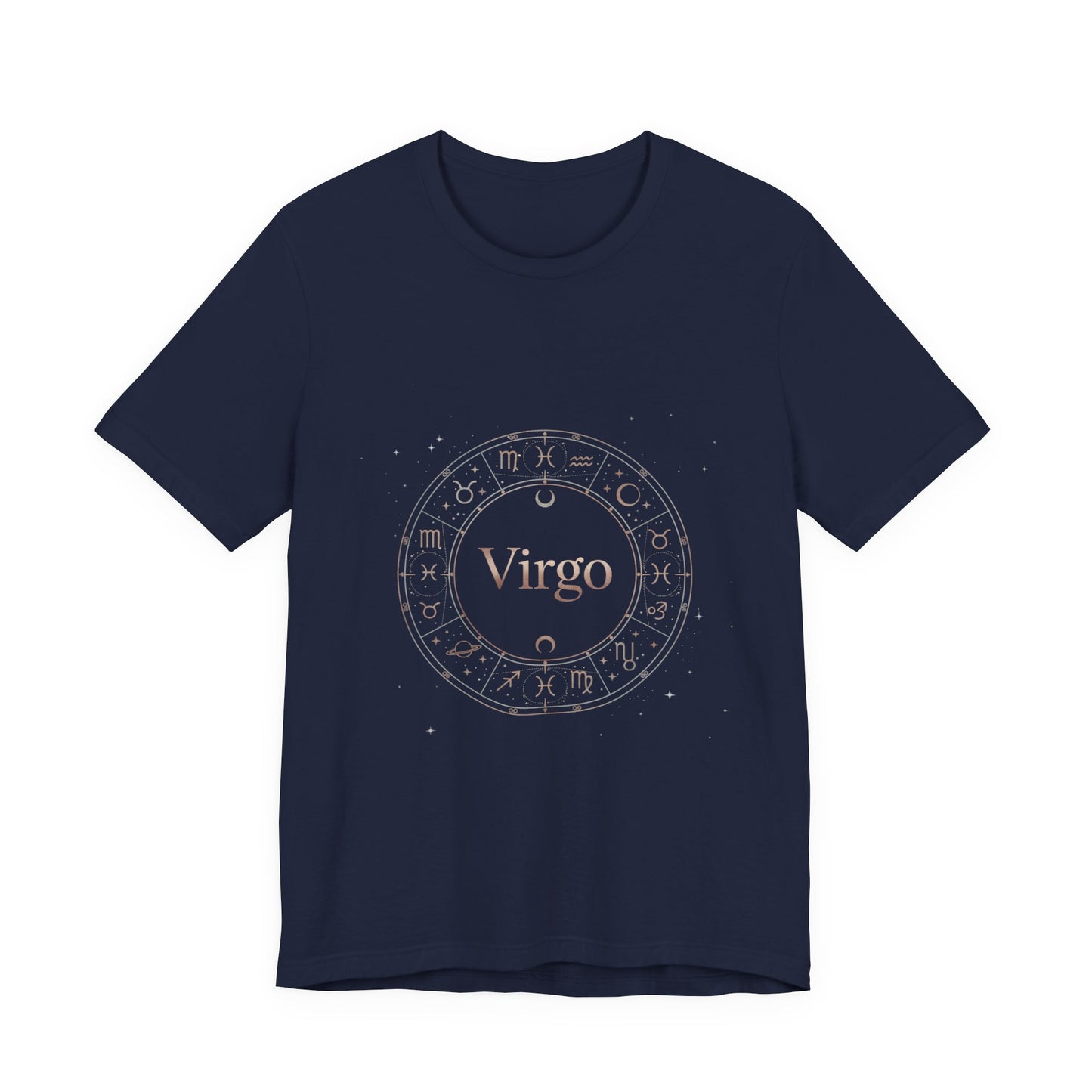 Virgo Zodiac Constellation Tee | Astrology T-shirt, Celestial Wheel