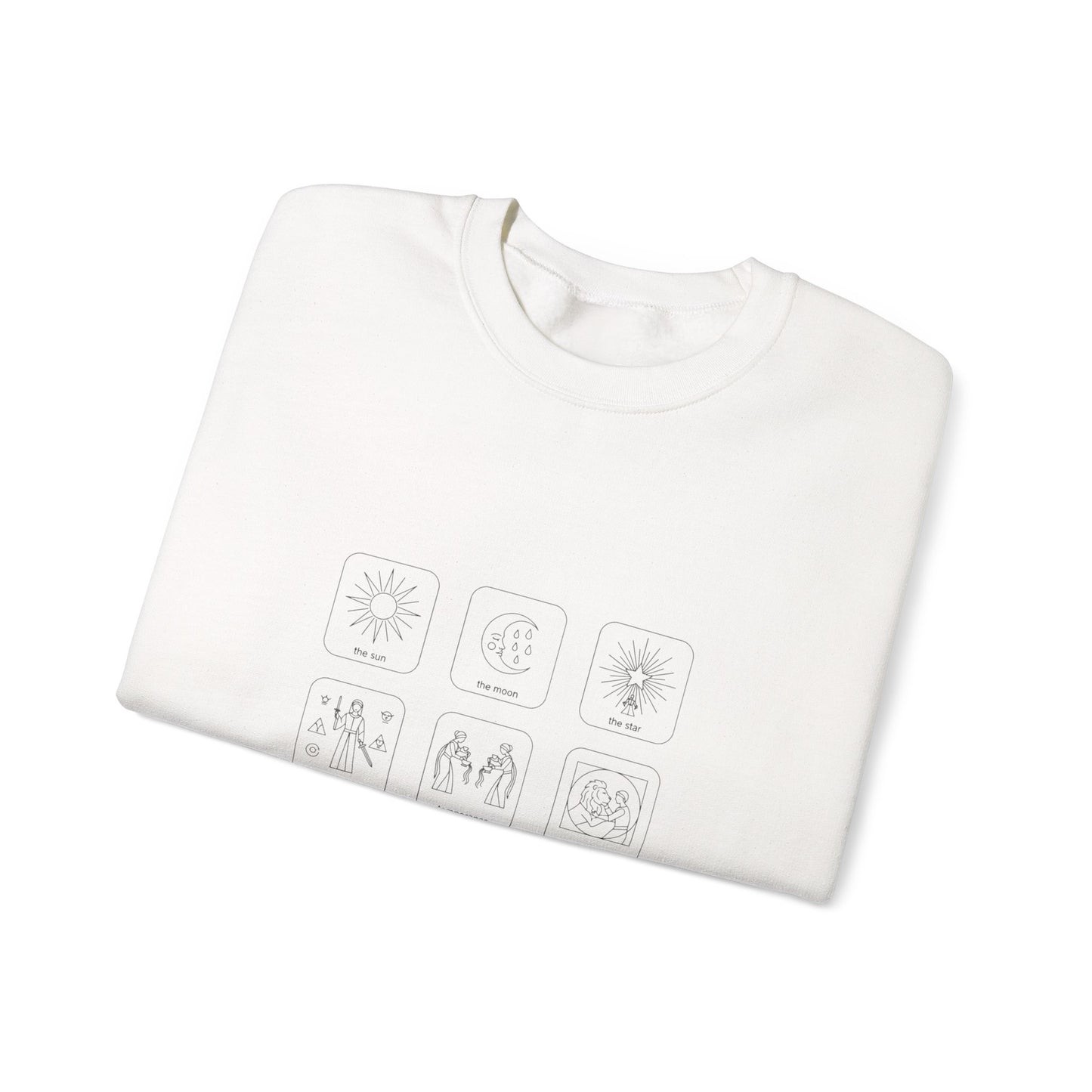 Minimal Monochrome Icon Grid Sweatshirt | System Icon Design