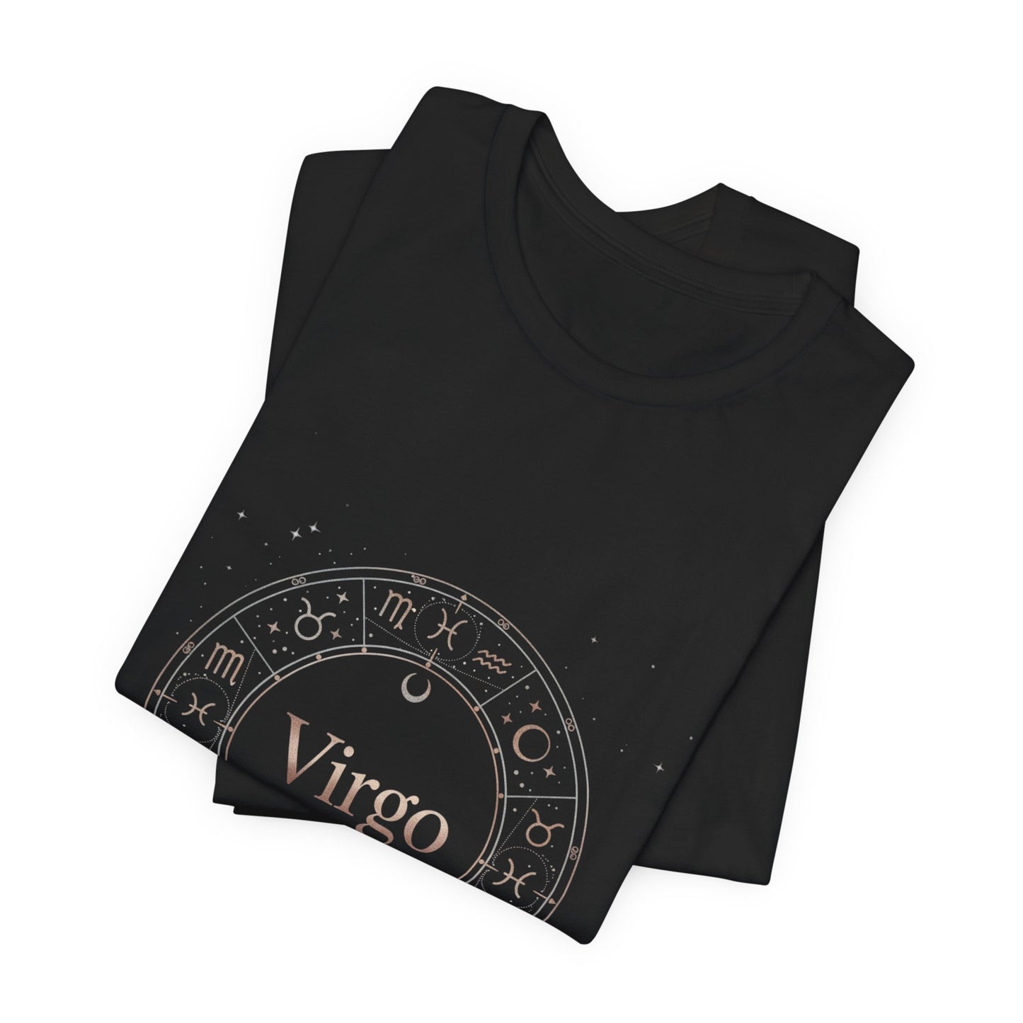 Virgo Zodiac Constellation Tee | Astrology T-shirt, Celestial Wheel