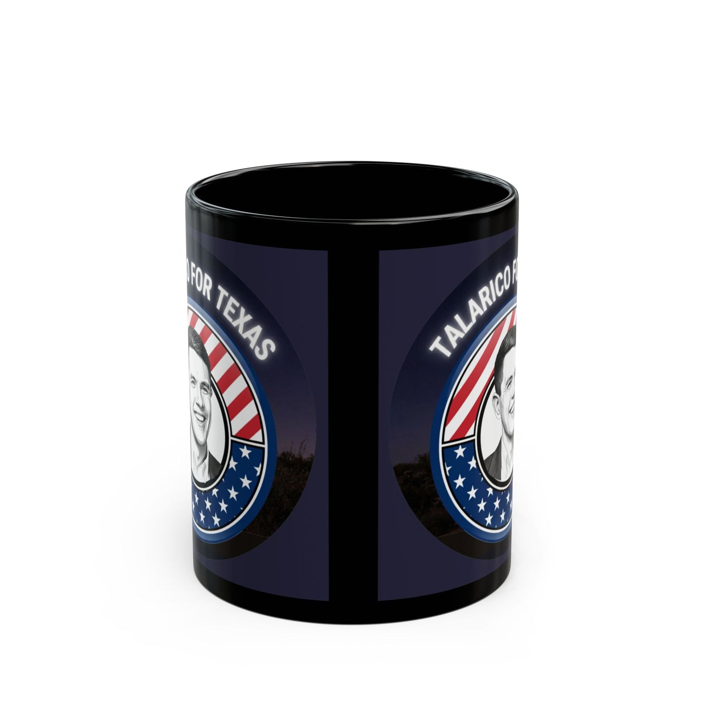 Talarico for Texas Black Coffee Mug – James Talarico For US Senate - Gift For Democrats and Sane Republicans