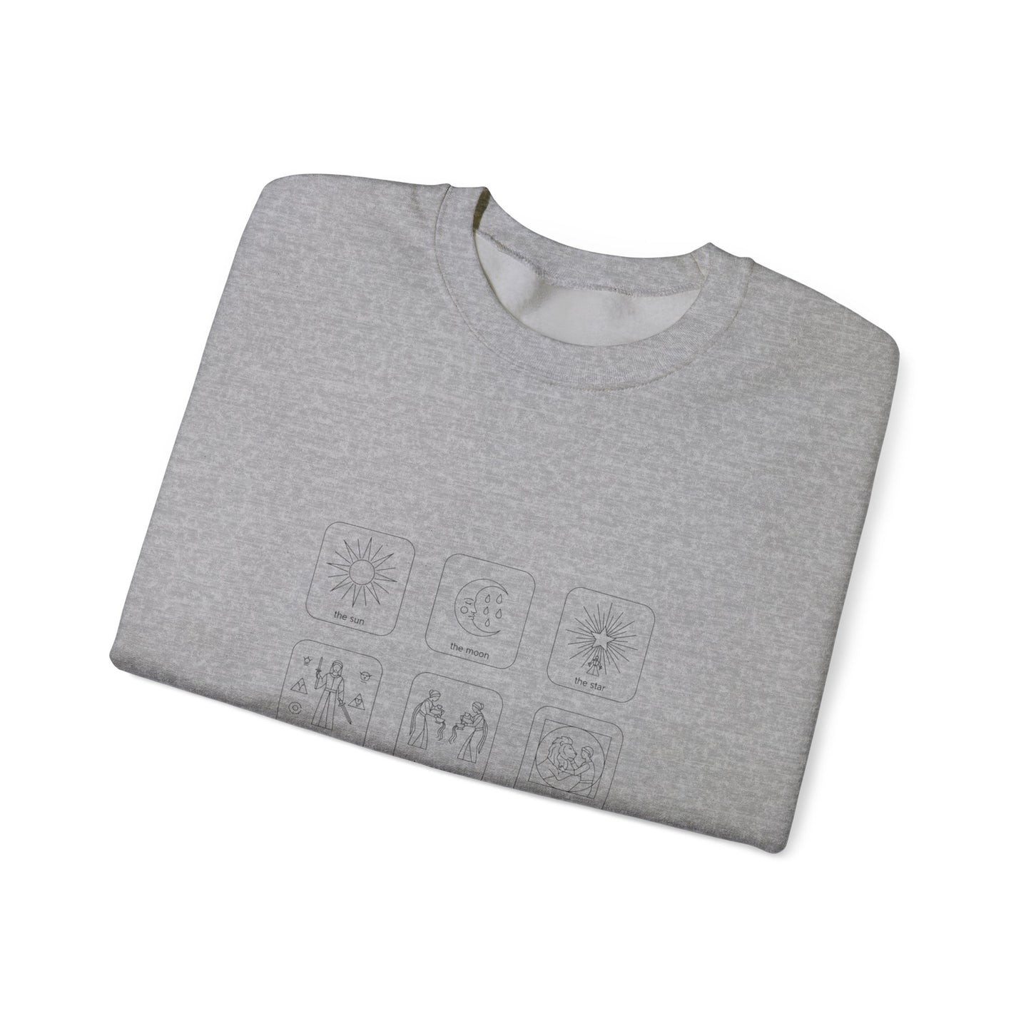 Minimal Monochrome Icon Grid Sweatshirt | System Icon Design