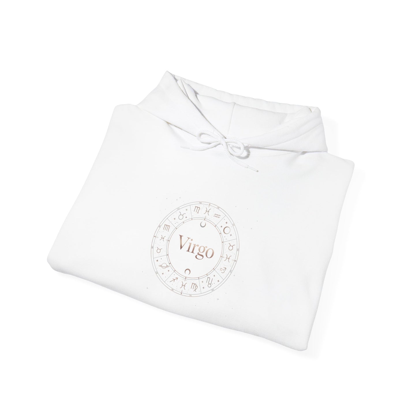 Virgo Constellation Hoodie | Zodiac Astrology, Celestial Gold Foil