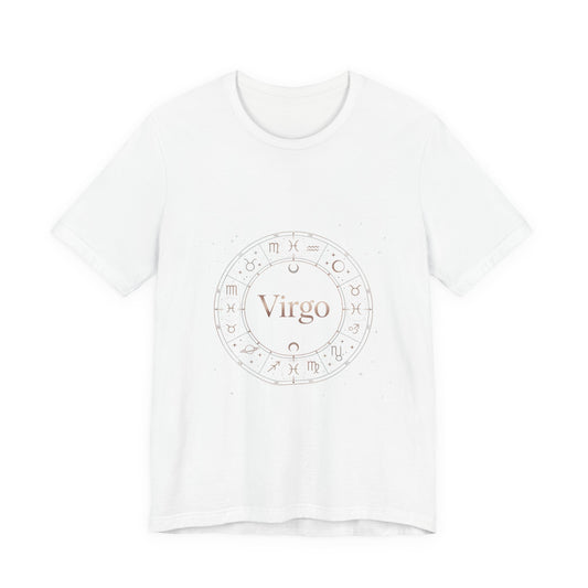 Virgo Zodiac Constellation Tee | Astrology T-shirt, Celestial Wheel