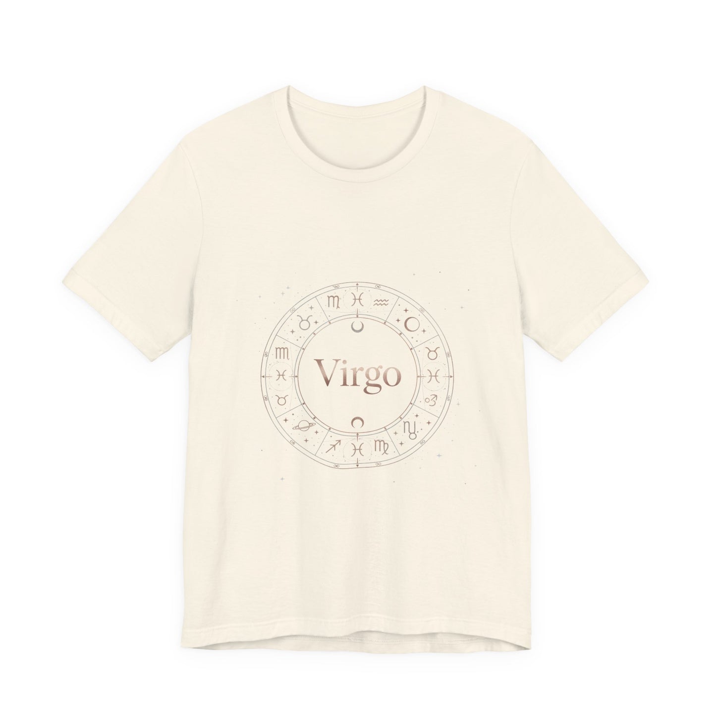 Virgo Zodiac Constellation Tee | Astrology T-shirt, Celestial Wheel