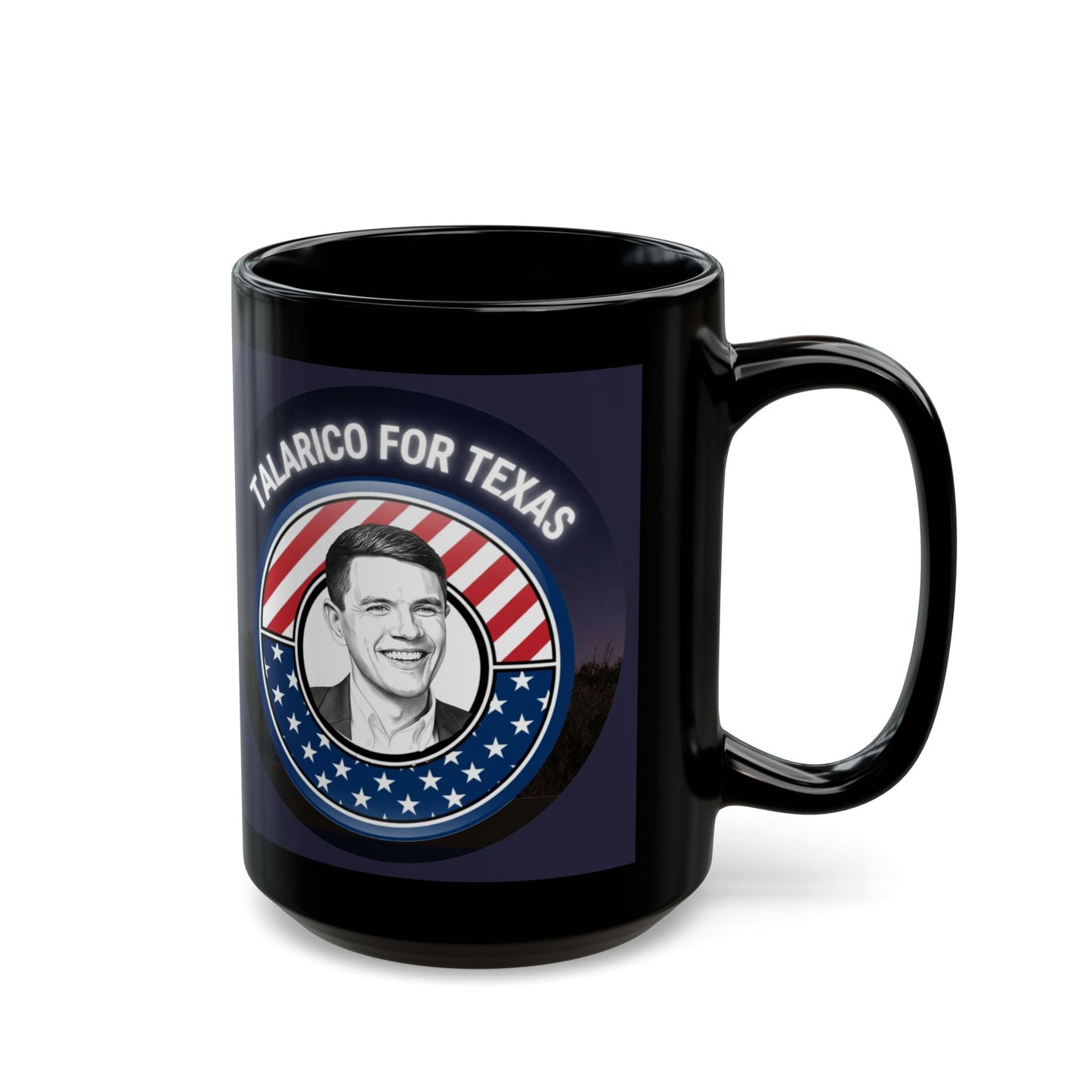 Talarico for Texas Black Coffee Mug – James Talarico For US Senate - Gift For Democrats and Sane Republicans