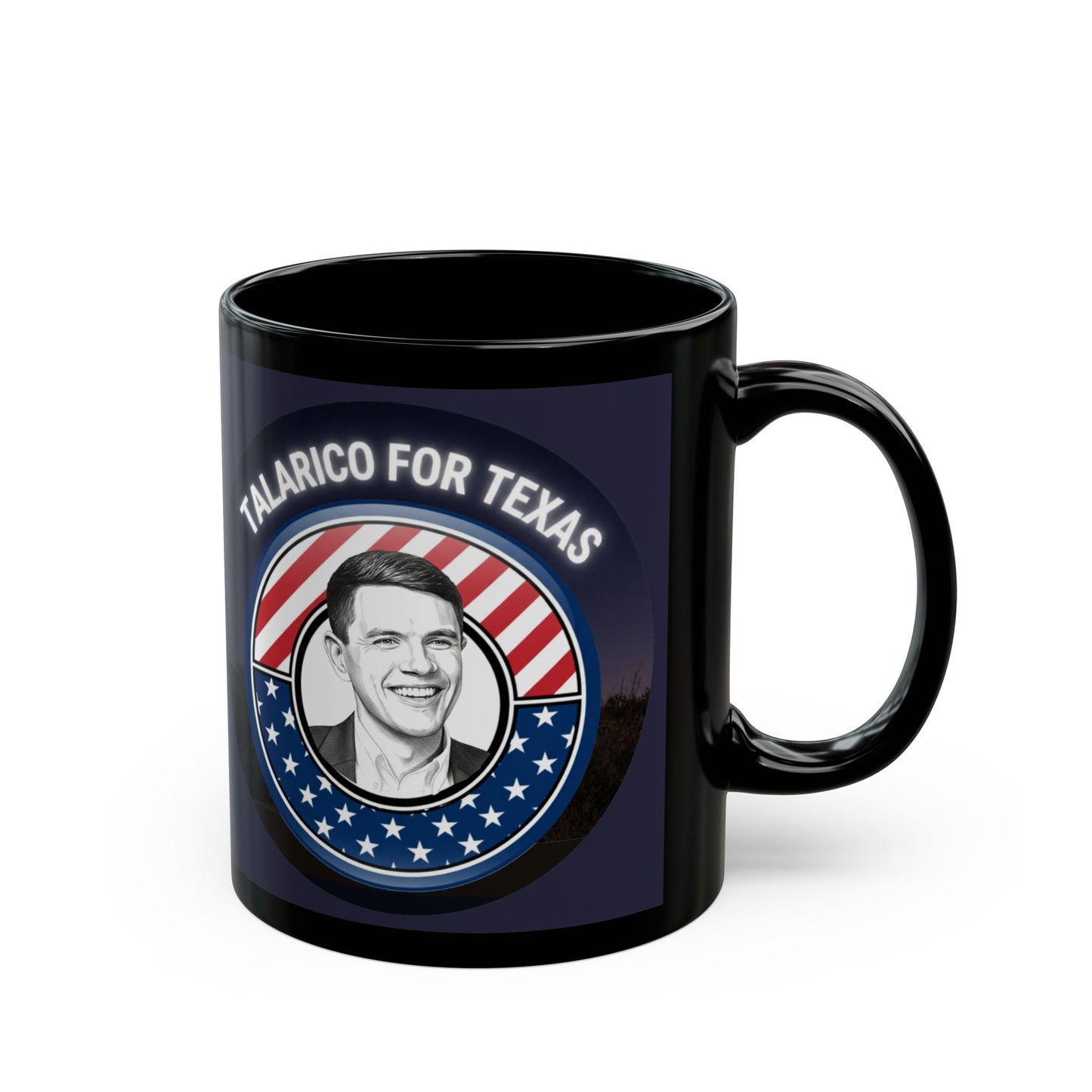 Talarico for Texas Black Coffee Mug – James Talarico For US Senate - Gift For Democrats and Sane Republicans