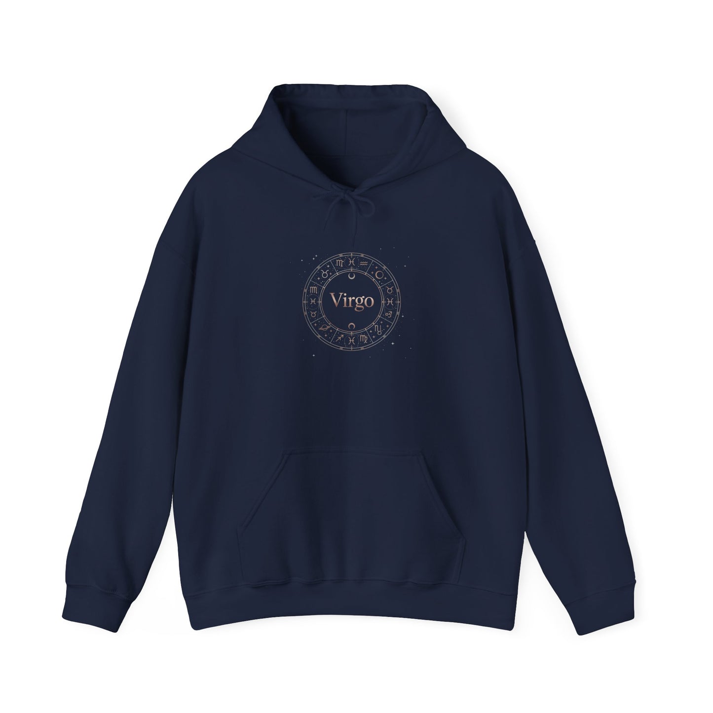 Virgo Constellation Hoodie | Zodiac Astrology, Celestial Gold Foil