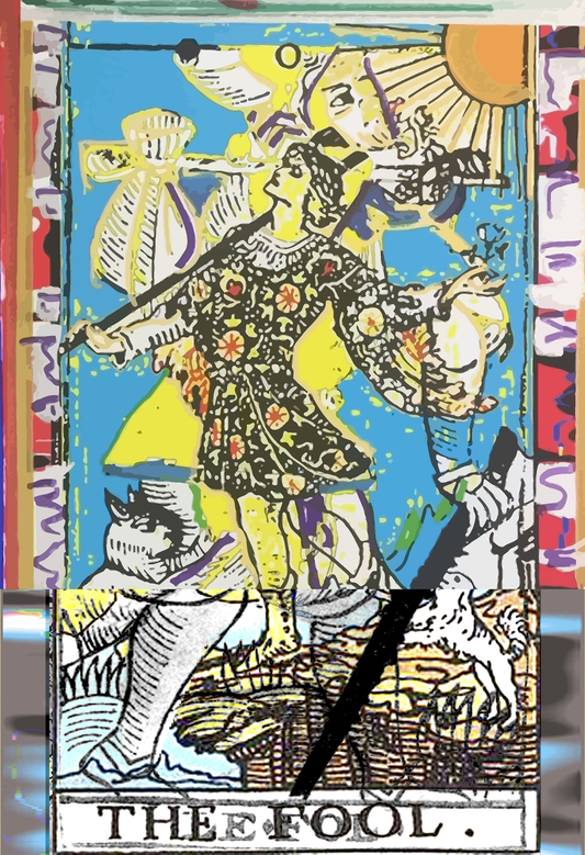 The Fool Tarot Card Poster